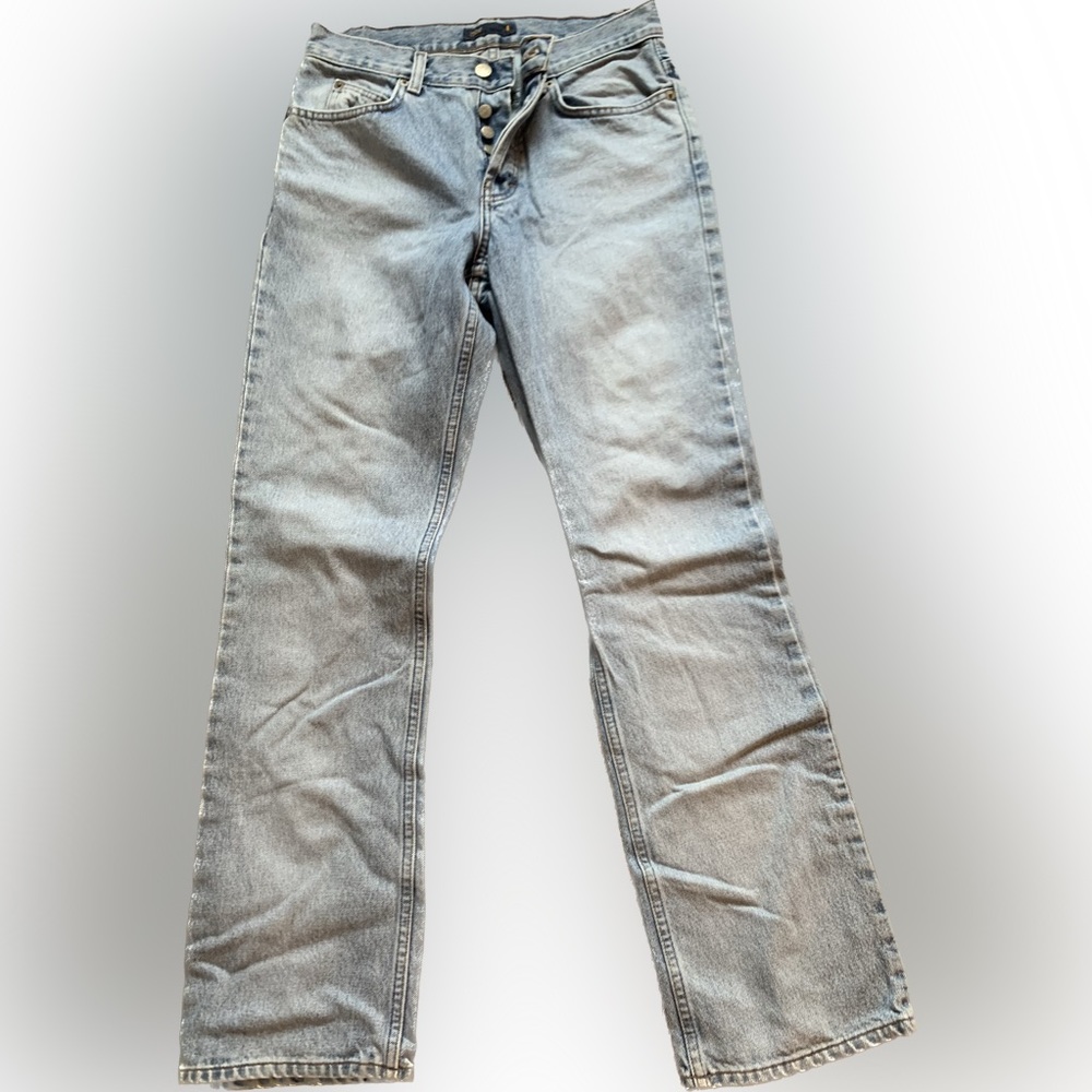 JCrew buttonfly lightwash jeans size 4